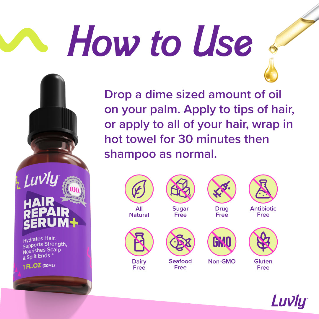 Luvly Hair Repair Serum+