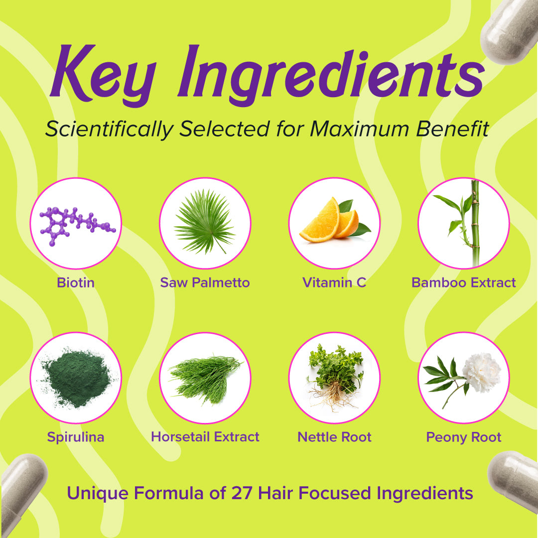 Hair Growth Booster+ Vitamins